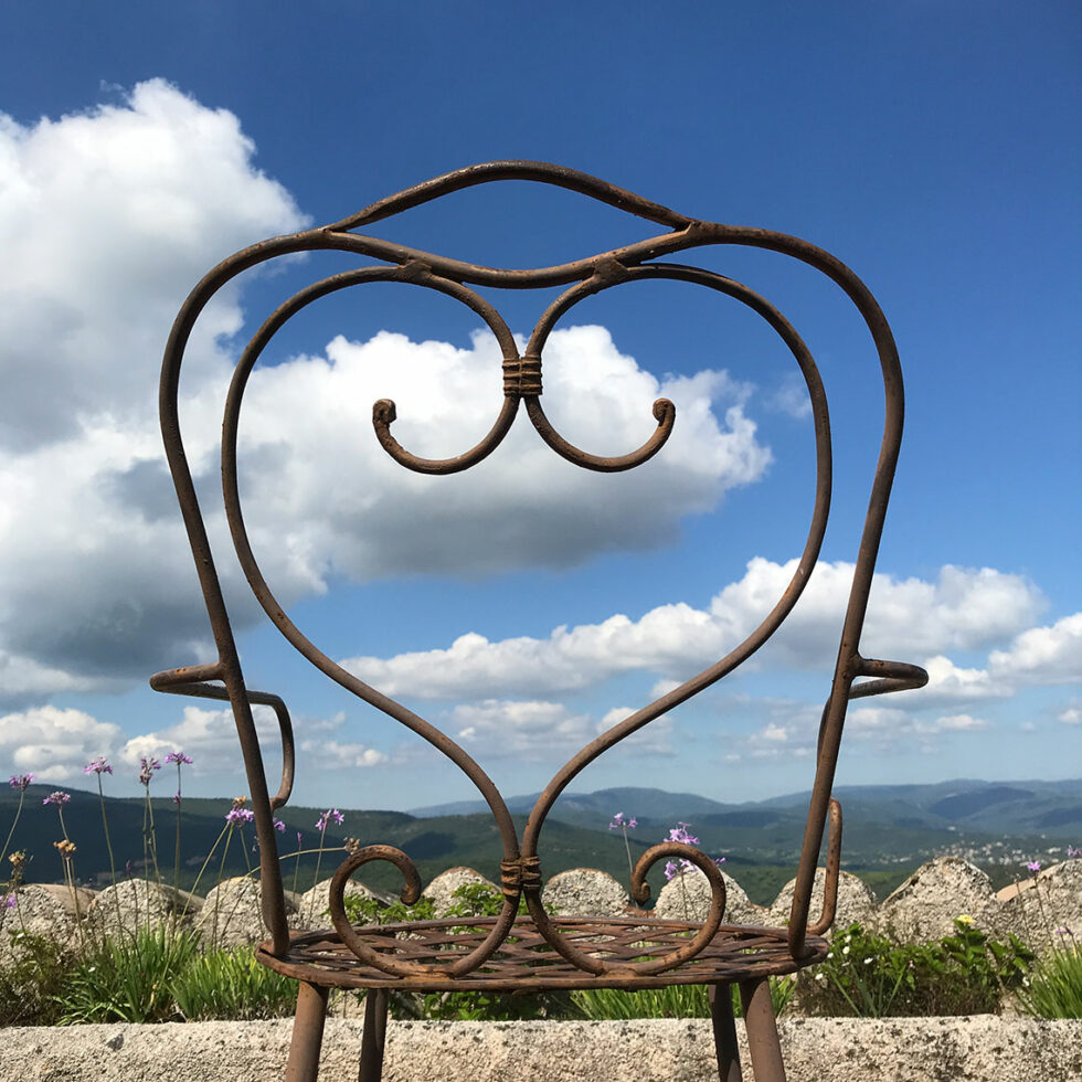 La Gassinière - Gassin - Terrasse - vue Golfe de Saint-Tropez