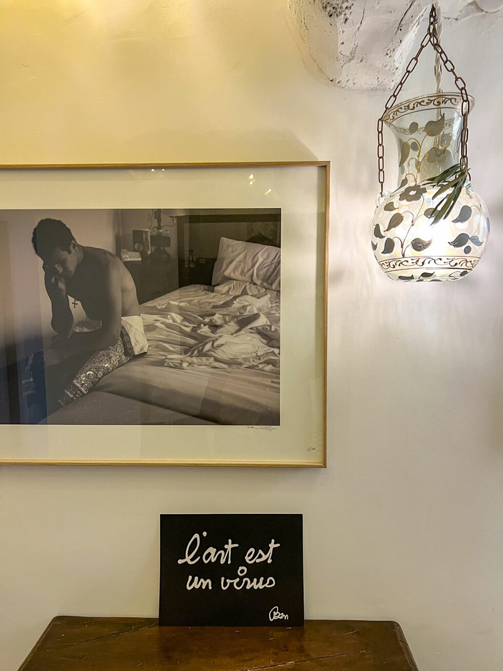 La Gassinière - Gassin - Chambres d'hôtes - galerie d'art