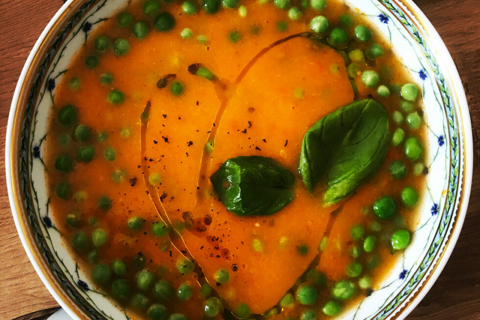 La Gassinière - La table - potage