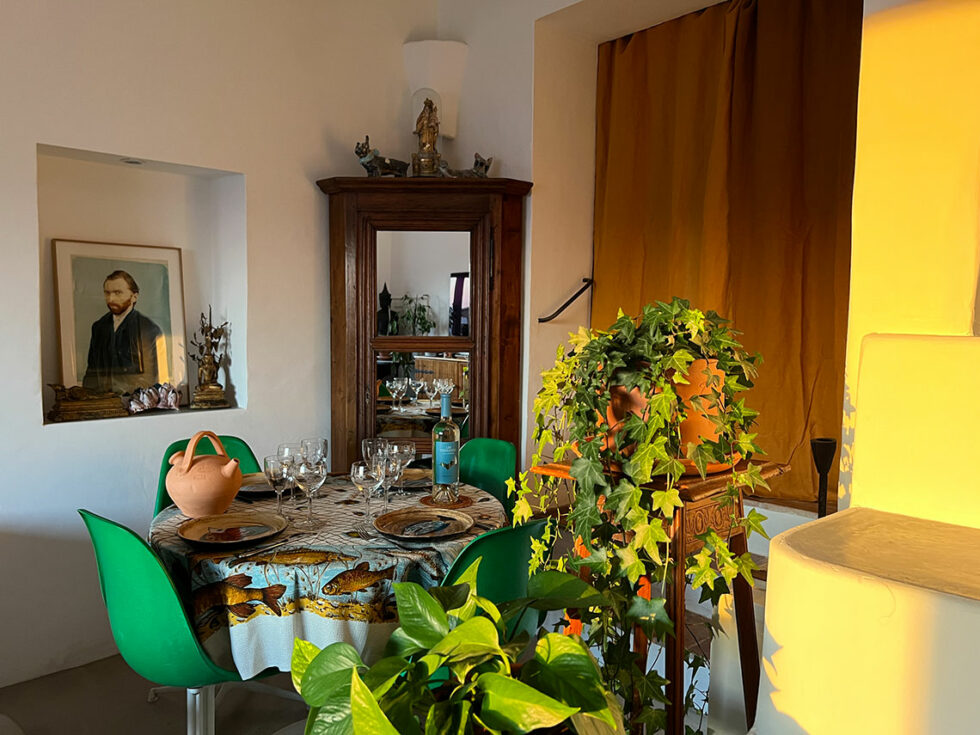 La Gassinière - Gassin - Chambres d'hôtes - la table