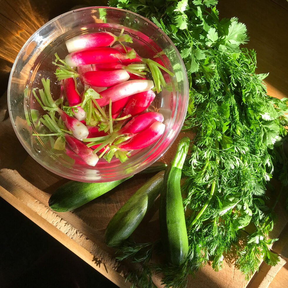La Gassinière - Gassin - Chambres d'hôtes - la table, la cuisine